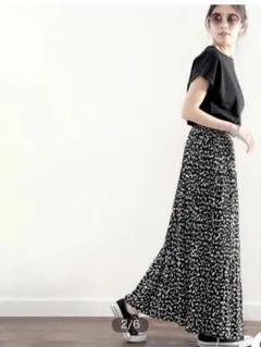 黒ロングスカート　クラシカルエルフ