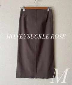 HONEYSUCKLE ROSE ストレッチタイトスカート　ブラウン　M