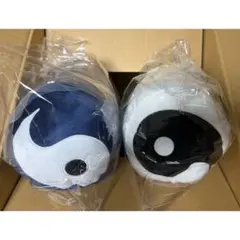 黄泉のツガイ おはぎ だいふく ぬいぐるみ BIG 全2種セット b - メルカリ