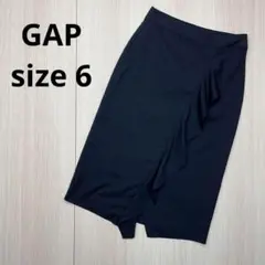 ● GAP ギャップ　スカート　ブラック　フリル　M
