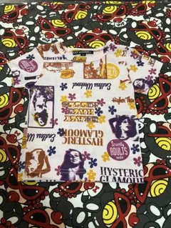 JOEY HYSTERIC 総柄 半袖Tシャツ XS 90のサムネイル
