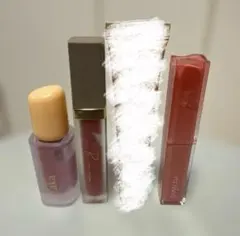 値下げ リップ3本セット laka リリミュウ rom&nd