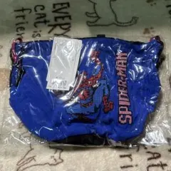 新品　未使用　スパイダーマン巾着
