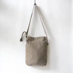 【V.D.L.C.】ダブルリングバッグ 倉敷帆布 ショルダーバッグ ベージュ