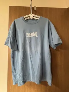 X-girl くすみブルー半袖Tシャツ Lサイズのサムネイル