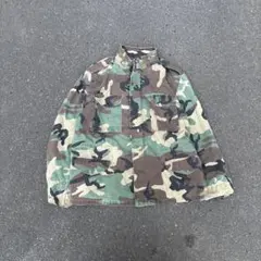 y2k 80s vintage 短丈フィールドジャケットミリタリー迷軍物　XL