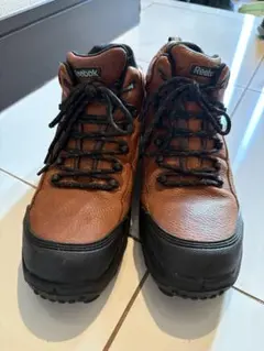リーボック安全靴　Reebok 防水 ワークブーツ ブラウン