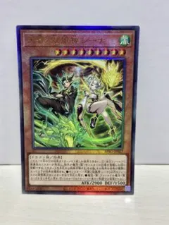 ⭐️【PSA10】天雷ノ双風神 シーナ アルティメットレア レリーフ 遊戯王 コナミデジタルエンタテインメント 遊戯王 BPRO-JP027 天雷ノ双風神
