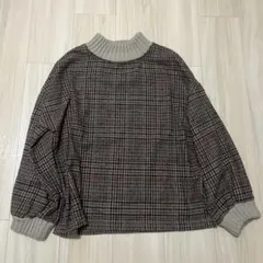 リブニットハイネックプルオーバーのサムネイル