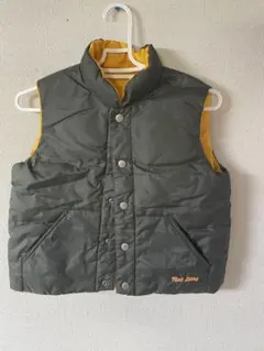 子どもリバーシブル ダウンベスト