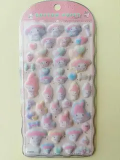 ✨新作✨正規品✨マイメロディ コットンパフィシール サンリオのサムネイル