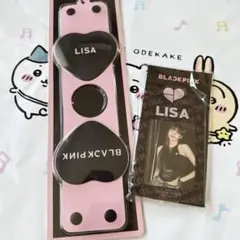 blackpink Light stick holder リサ　トレカスタンド