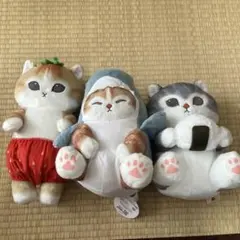 mofusand BIGぬいぐるみ　3種