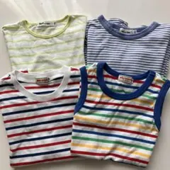 男の子　まとめ売り　110 120 ミキハウス　ノイユエイムべべ　半袖　長袖