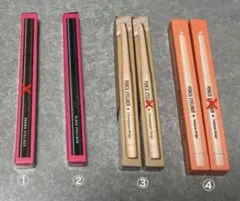 韓国ダイソーコスメslimリキッドアイライナー&涙袋ペンシル　（一個の価格表示）