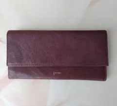 genten フレスコ フラップ長財布