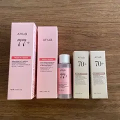 ANUA （桃 乳液+桃 トーン日焼け止めのセット）サンプル付き