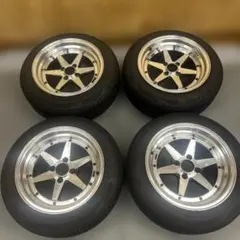 16インチ 8J+18 PCD100 4H 195/45 4本セット - メルカリ