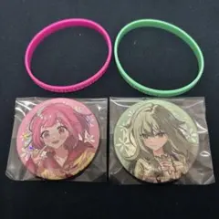 プロセカ 缶バッジ ラバーバンド 鳳えむ 草薙寧々