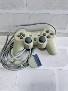 SONY PS1 コントローラー クリーム色