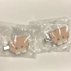 mikko characters フロッキーヘアクリップ Latte A