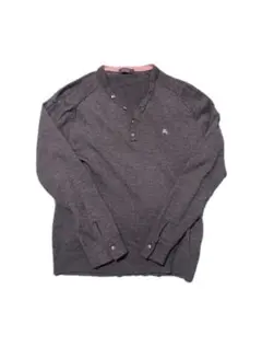 Burberry Black Label グレー 長袖セーター 平成ギャル