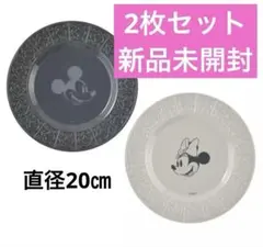 ミッキーマウス 2ピースプレートセット