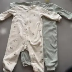 H&M ベビーパジャマ 12M 2枚セット