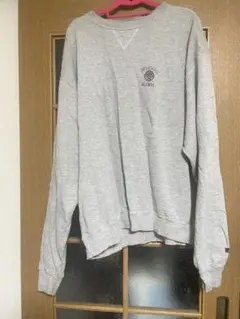 Champion ALUMNIロゴ スウェット グレー