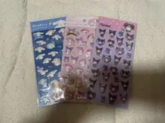 キャラクターシール 3枚セット