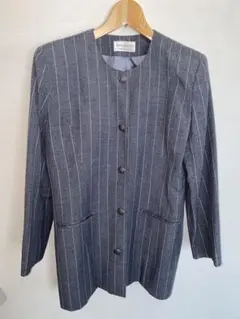 ダークグレー ストライプ スーツ セット