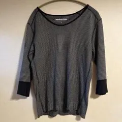 大幅値下げ！monkey time ストライプ 七分袖カットソー　美品