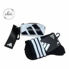 adidas ゴルフボールポーチ ソックス セット 新品
