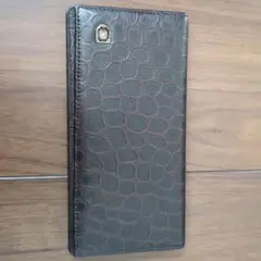 レザー 長財布 クロコダイル風