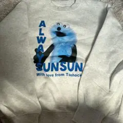 GU パペットスンスン ヘビーウェイトスウェット トレーナー　m