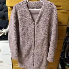 UNIQLO 薄紫 フリースジャケット