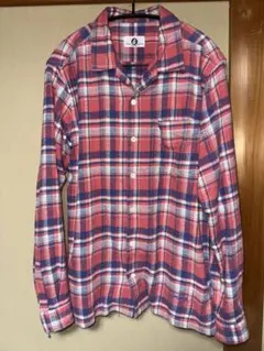 GOODENOUGH コットンチェックシャツ