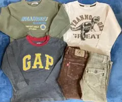 男の子　110 サイズ　GAPなどまとめ売り　秋冬セット