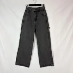 クレージュ 22aw デニムペインターパンツ ブラック 46 drip - メルカリ