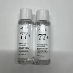 Anua Heartleaf 77+ Hyaluron トナー 40ml 2本