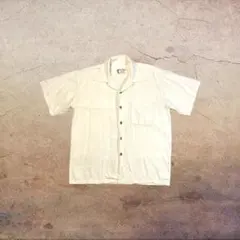 【vintage】 Natural Linen Opencollar Shirtのサムネイル