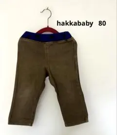★hakkababy★ ストレッチパンツ　カーキ　80 恐竜