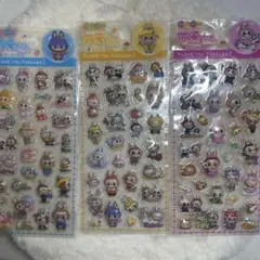 ラブブ　ボンボンドロップシール3枚セット4