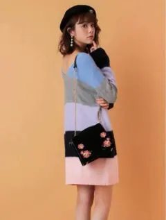 31 sons de mode 2wayニットワンピース