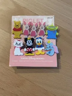 【美品】TDR　キャラクタークリップ　9個　プーさん他