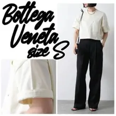 【定価13.1万】Bottega Veneta Tシャツ ロゴ クリーム Sのサムネイル