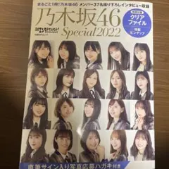 日経エンタテインメント! 乃木坂46 Special 2022【クリアファイル…