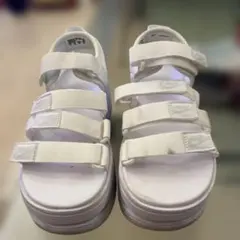 NIKE ICON CLASSIC SANDAL厚底サンダル ホワイト 24cmのサムネイル