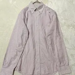 【美品◦USA製✨】ブルックスブラザーズ BDシャツ 赤白 ストライプ S