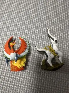 ポケモン　ホウオウ　アルセウス　DS ハートゴールド　フィギュア